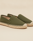 Espadrillas Slip-On Chiuse Uomo – Casual Eleganti Estive - Verde Oliva