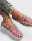 Mocassini Donna Classici Eline Slip-On – dettaglio della tomaia
