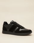 Sneakers Uomo Urban Nere Premium – Stile Cittadino Raffinato - Nero Opaco