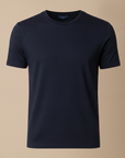 T-shirt Uomo Girocollo Slim Fit – Vestibilità Aderente Moderna - Blu Navy
