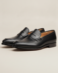 Mocassini Penny Uomo in Pelle – Classici ed Eleganti - Nero