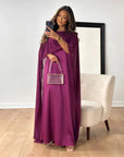 Abito lungo donna in chiffon — vista 4