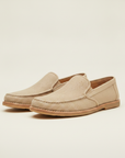 Mocassini Uomo in Tela Estivi – Leggeri e Traspiranti - Beige