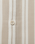 Completo Coordinato Uomo Camicia Garza Rigata e Pantaloncini - dettaglio
