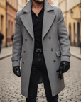 Cappotto Uomo Lana Doppio Petto Invernale