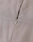 Abito lungo donna in tessuto leggero, scollo a V — vista 18