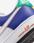 Nike Air Force 1 Low Rubik's Cube sneakers basse uomo e donna pelle multicolore, vista posteriore