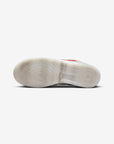 Nike Air Force 1 Low PRM Just Do It White Red Teal sneakers basse uomo e donna pelle bianco rosso, vista dall'alto