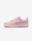Nike Air Force 1 Low Drake NOCTA Certified Lover Boy Pink Foam sneakers basse uomo e donna pelle rosa, vista laterale