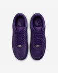Nike Air Force 1 Low Kobe Bryant Court Purple sneakers basse uomo e donna pelle viola, vista posteriore