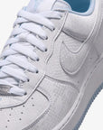 Nike Air Force 1 Low Kobe Bryant Forever White Armory Blue sneakers basse uomo e donna pelle bianco blu, vista dall'alto