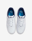 Nike Air Force 1 Low Lil Yachty Concrete Boys It's Us sneakers basse uomo e donna pelle blu, vista posteriore