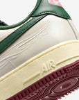 Nike Air Force 1 Low Mexico World Cup sneakers basse uomo e donna pelle verde, vista dall'alto