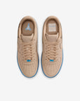 Nike Air Force 1 Low Kobe Bryant Linen sneakers basse uomo e donna pelle beige, dettaglio suola