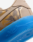 Nike Air Force 1 Low Kobe Bryant Linen sneakers basse uomo e donna pelle beige, vista dall'alto