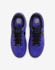 Nike Air Force 1 Low Kobe Bryant x FC Barcelona Persian Violet sneakers basse uomo e donna pelle viola, vista posteriore