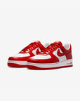 Nike Air Force 1 Low Terror Squad White University Red sneakers basse uomo e donna pelle bianco rosso, vista frontale