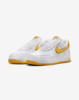 Nike Air Force 1 Low Kobe Bryant Lakers Home sneakers basse uomo e donna pelle giallo viola, vista frontale