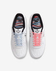 Nike Air Force 1 Low South Korea (2020) sneakers basse uomo e donna pelle bianco, vista posteriore