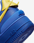 Nike Air Force 1 Low AMBUSH Game Royal sneakers basse uomo e donna pelle blu, dettaglio tomaia