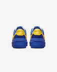 Nike Air Force 1 Low AMBUSH Game Royal sneakers basse uomo e donna pelle blu, indossate