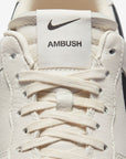 Nike Air Force 1 Low AMBUSH Phantom sneakers basse uomo e donna pelle bianco, indossate