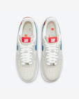 Nike Air Force 1 Low Undefeated 5 On It Dunk vs. AF1 sneakers basse uomo e donna pelle multicolore, vista posteriore