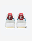Nike Air Force 1 Low Undefeated 5 On It Dunk vs. AF1 sneakers basse uomo e donna pelle multicolore, vista dall'alto