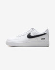 Nike Air Force 1 Low Supreme White Black sneakers basse uomo e donna pelle bianco nero, vista laterale