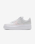 Nike Air Force 1 Low Tear Reveal Black Swoosh sneakers basse uomo e donna pelle nero, vista laterale