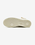 Nike Air Force 1 Mid Stussy Fossil sneakers alte uomo e donna pelle multicolore, vista posteriore