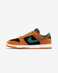 Nike Dunk Low Ceramic sneakers basse uomo e donna in pelle multicolore, vista laterale