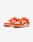 Nike Dunk Low Cracked Orange sneakers basse donna in pelle arancione, vista frontale