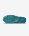 Nike Dunk Low Essential Paisley Pack Worn Blue sneakers basse donna in pelle blu, indossate