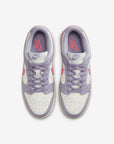 Nike Dunk Low Indigo Haze sneakers basse donna in pelle blu, vista posteriore