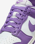 Nike Dunk Low Next Nature Black Raspberry sneakers basse uomo e donna in pelle nero, dettaglio suola