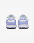Nike Dunk Low Next Nature Lilac sneakers basse uomo e donna in pelle lilla, vista dall'alto