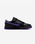 Nike Dunk Low Protro Kobe Bryant FC Barcelona Black Field Purple sneakers basse uomo e donna in pelle nero viola, vista dall'
