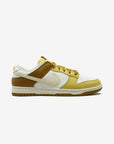 Nike Dunk Low Retro Bronzine sneakers basse uomo e donna in pelle multicolore, vista posteriore