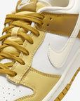 Nike Dunk Low Retro Bronzine sneakers basse uomo e donna in pelle multicolore, vista dall'alto