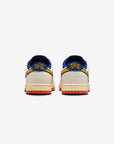 Nike Dunk Low Retro Lettering sneakers basse uomo e donna in pelle multicolore, vista dall'alto