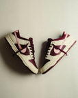 Nike Dunk Low Retro Valentine's Day (2023) sneakers basse uomo e donna in pelle multicolore, vista dall'alto