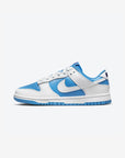 Nike Dunk Low Reverse UNC sneakers basse donna in pelle multicolore, vista laterale