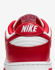 Nike Dunk Low SP St. John's (2020) sneakers basse uomo e donna in pelle bianco blu, dettaglio tomaia