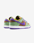 Nike Dunk Low Veneer (2020) sneakers basse uomo e donna in pelle multicolore, dettaglio suola