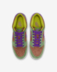 Nike Dunk Low Veneer (2020) sneakers basse uomo e donna in pelle multicolore, vista dall'alto
