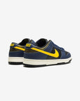 Nike Dunk Low Vintage Michigan sneakers basse uomo e donna in pelle multicolore, dettaglio suola