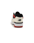 new balance 550 sea salt true red black scarpe unisex