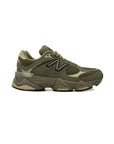 new balance basse dark olivine scarpe junior