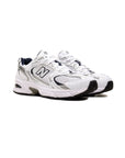 new balance basse white blue scarpe donna